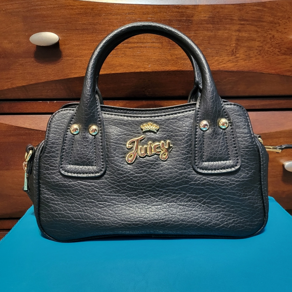 Juicy Couture Black Three Compartment Purse